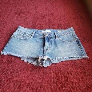 Women's Bullhead Denim Cutoff Shorts SZ 3